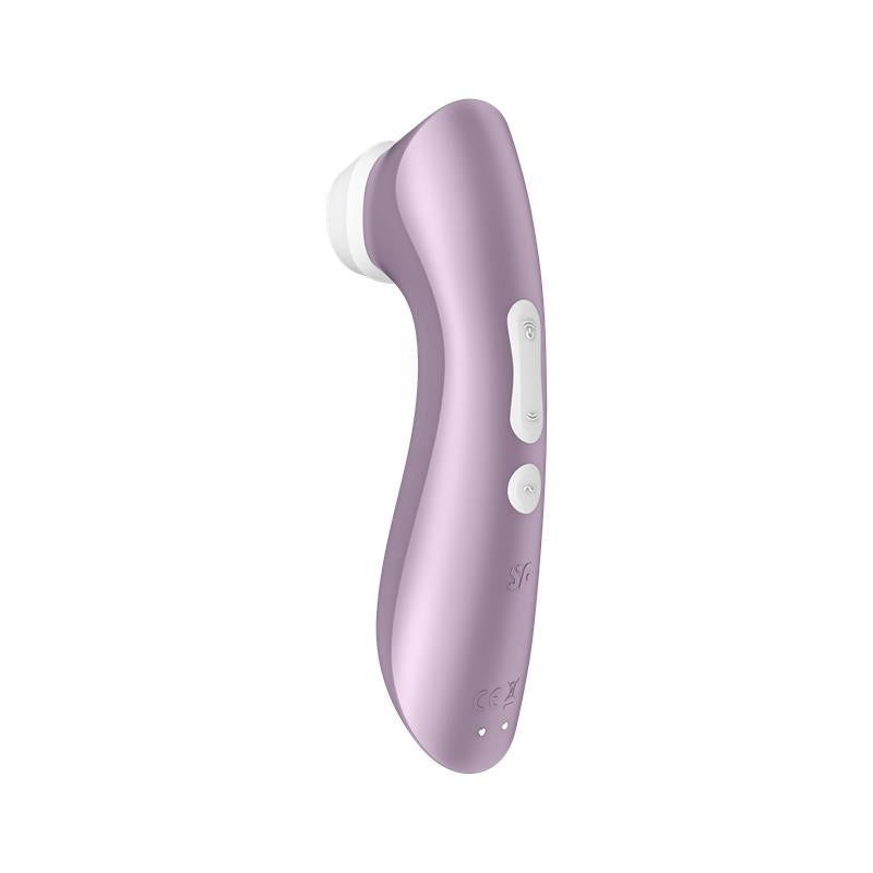 SATISFYER - PRO 2+ CLITORIS SUCKER WITH VIBRATION VIOLET