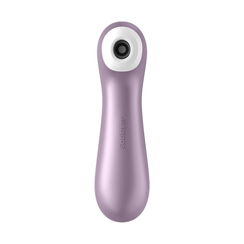 SATISFYER - PRO 2+ CLITORIS SUCKER WITH VIBRATION VIOLET