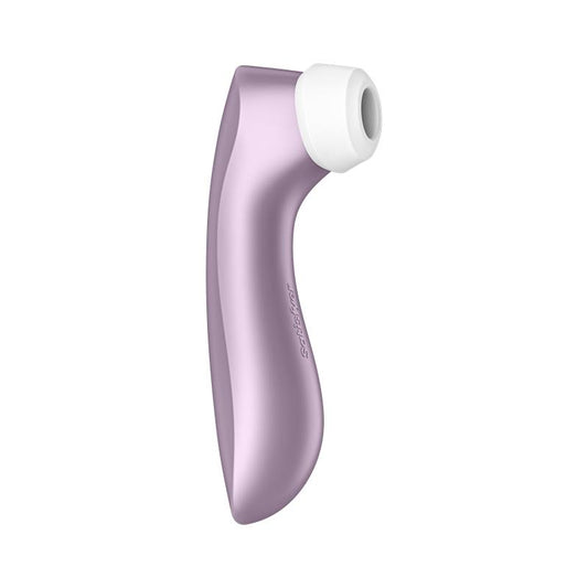 SATISFYER - PRO 2+ CLITORIS SUCKER WITH VIBRATION VIOLET