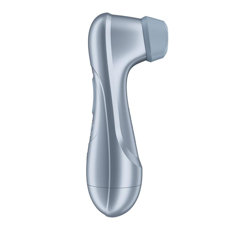 SATISFYER - PRO 2 GEN 2 CLITORIS SUCKER BATTERY SERIES ICE BLUE