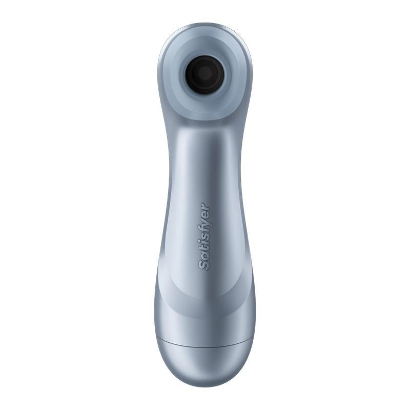 SATISFYER - PRO 2 GEN 2 CLITORIS SUCKER BATTERY SERIES ICE BLUE