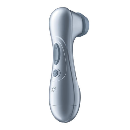 SATISFYER - PRO 2 GEN 2 CLITORIS SUCKER BATTERY SERIES ICE BLUE
