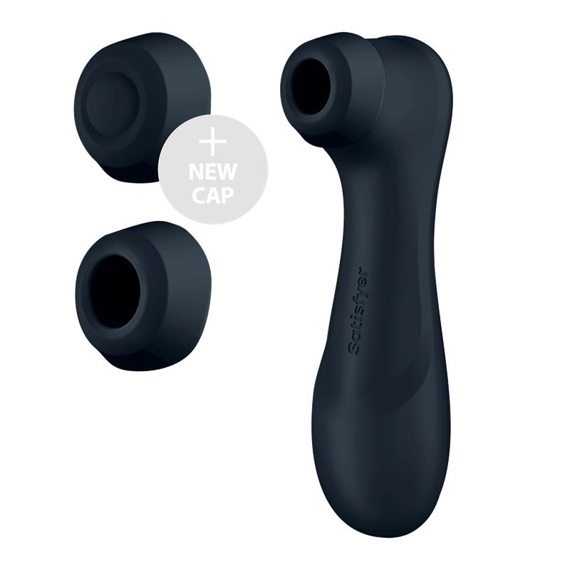 SATISFYER - PRO 2 GEN 3 LIQUID AIR TECHNOLOGY SUCTION AND VIBRATION APP CONNECT BLACK
