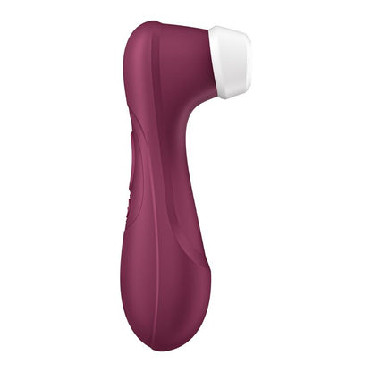 SATISFYER - PRO 2 GEN 3 LIQUID AIR TECHNOLOGY SUCTION AND VIBRATION WINE RED