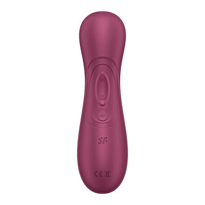 SATISFYER - PRO 2 GENE 3 LIQUID AIR TECHNOLOGY SUCTION AND VIBRATION APP CONNECT WINE RED