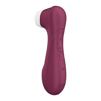 SATISFYER - PRO 2 GENE 3 LIQUID AIR TECHNOLOGY SUCTION AND VIBRATION APP CONNECT WINE RED