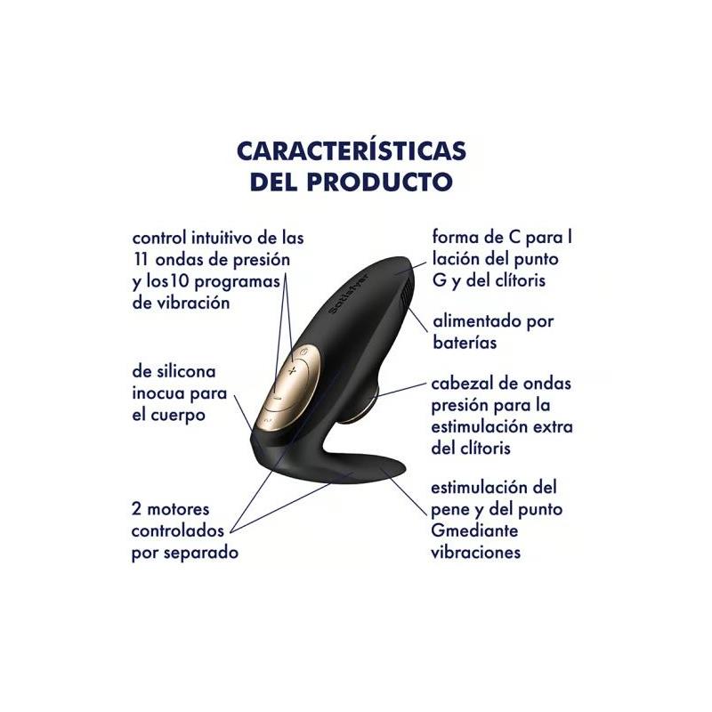 SATISFYER - PRO 4 COUPLES BETTERY SERIES