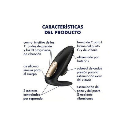 SATISFYER - PRO 4 COUPLES BETTERY SERIES