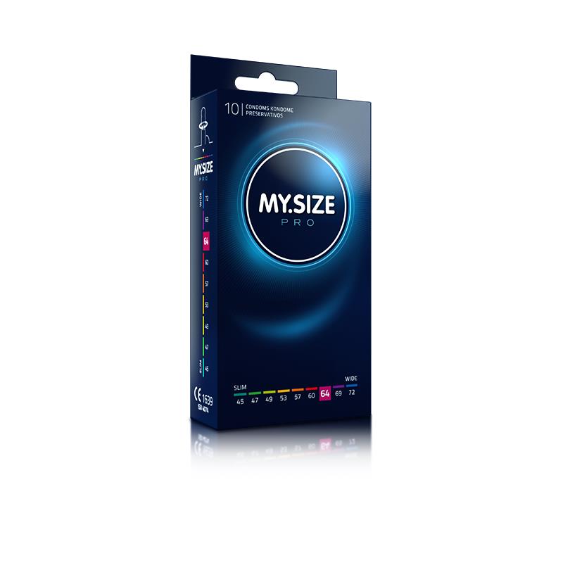 MY SIZE - PRO CONDOMS SIZE 64 BOX OF 10 UDS