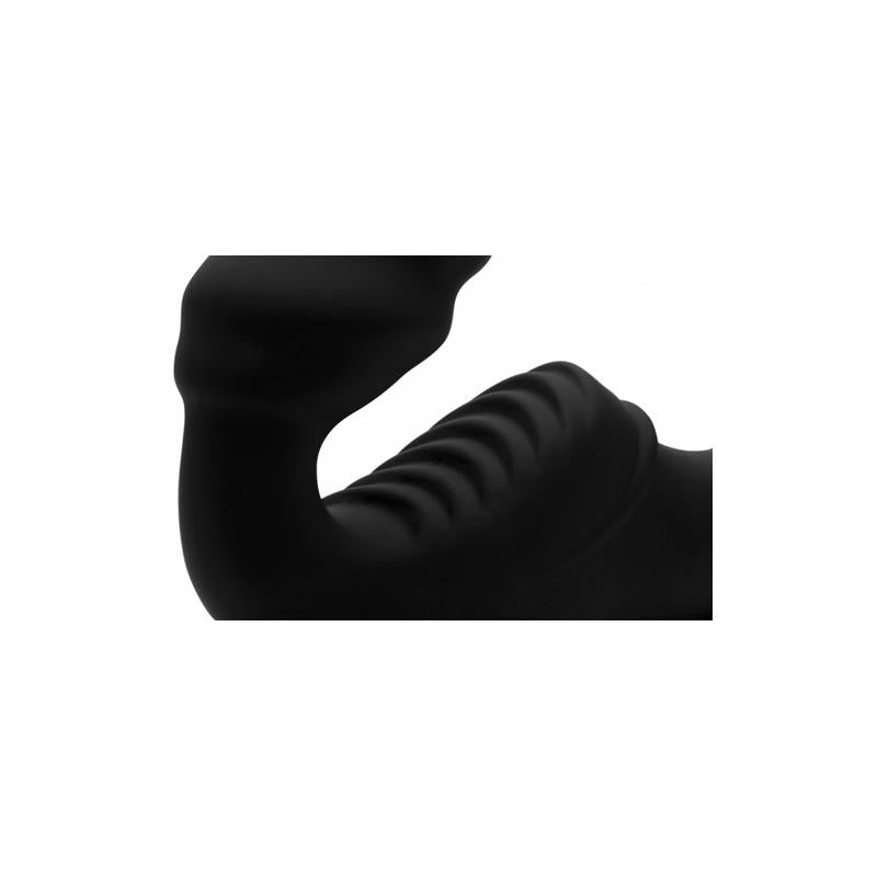 STRAP U - PRO RIDER STRAPLESS STRAP-ON VIBRATOR BLACK