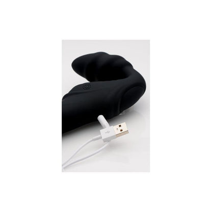 STRAP U - PRO RIDER STRAPLESS STRAP-ON VIBRATOR BLACK