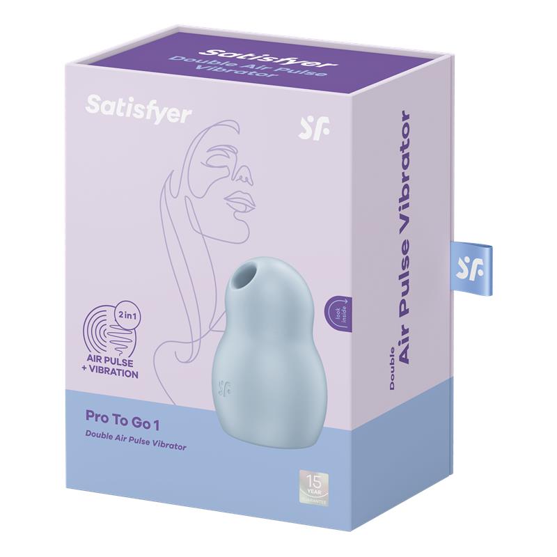 SATISFYER - PRO TO GO 1 BLUE