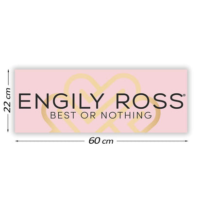 ENGILY ROSS - PROMOTIONAL SIGN ENGILY ROSS 60 CM X 22 CM