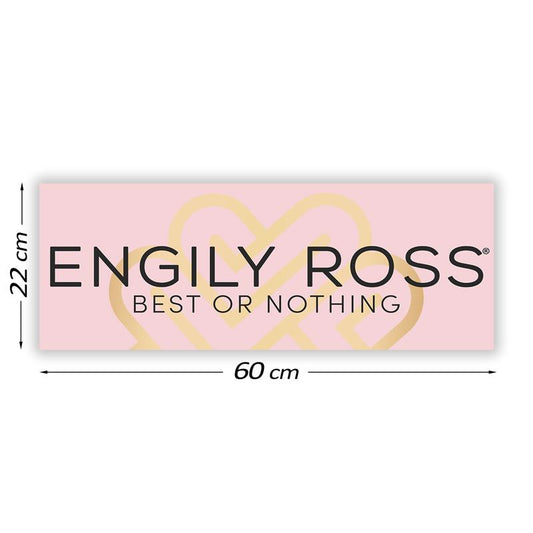 ENGILY ROSS - PROMOTIONAL SIGN ENGILY ROSS 60 CM X 22 CM