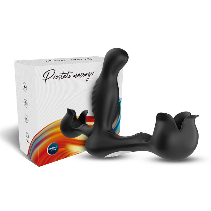 URBAN SKY - PROSTATE MASSAGER 360° ROTATION TESTICLES STIMULATOR