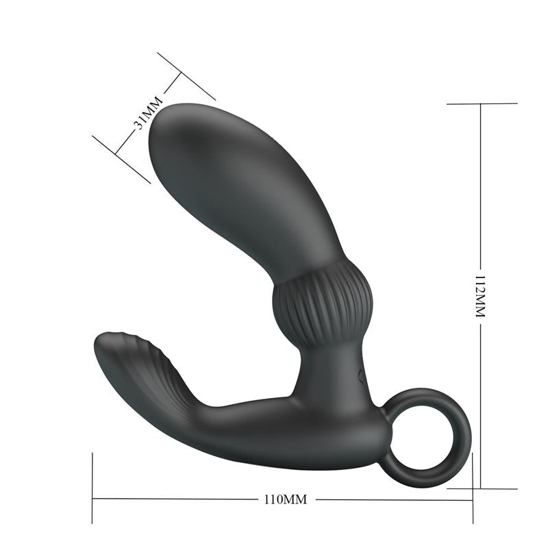 PRETTYLOVE - PROSTATE MASSAGER CAYLA BLACK
