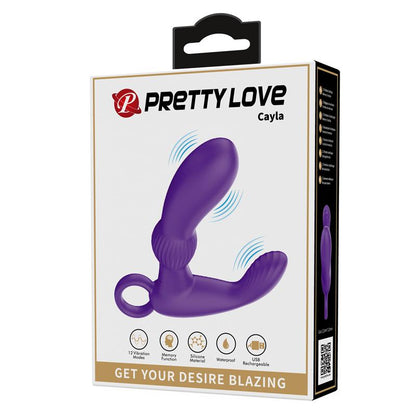 PRETTYLOVE - PROSTATE MASSAGER CAYLA PINK
