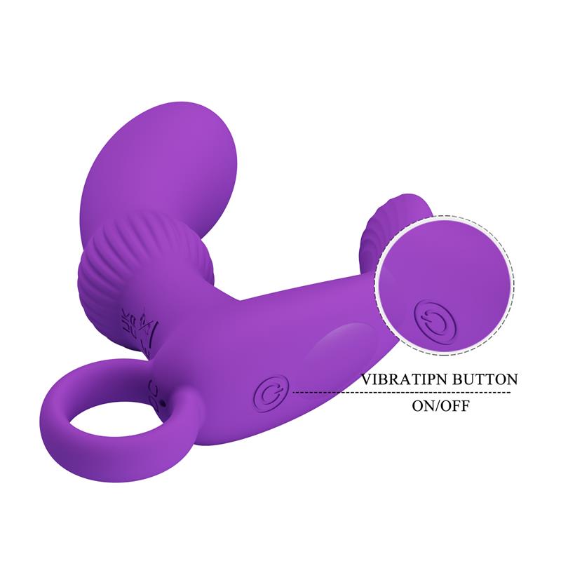 PRETTYLOVE - PROSTATE MASSAGER CAYLA PINK