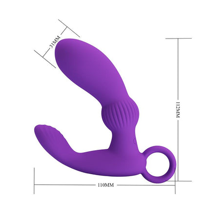 PRETTYLOVE - PROSTATE MASSAGER CAYLA PINK