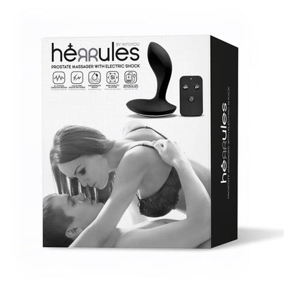 INTOYOU - PROSTATE MASSAGER WITH ELECTRIC SHOCK AND VIBRATION AND REMOTE CONTROL