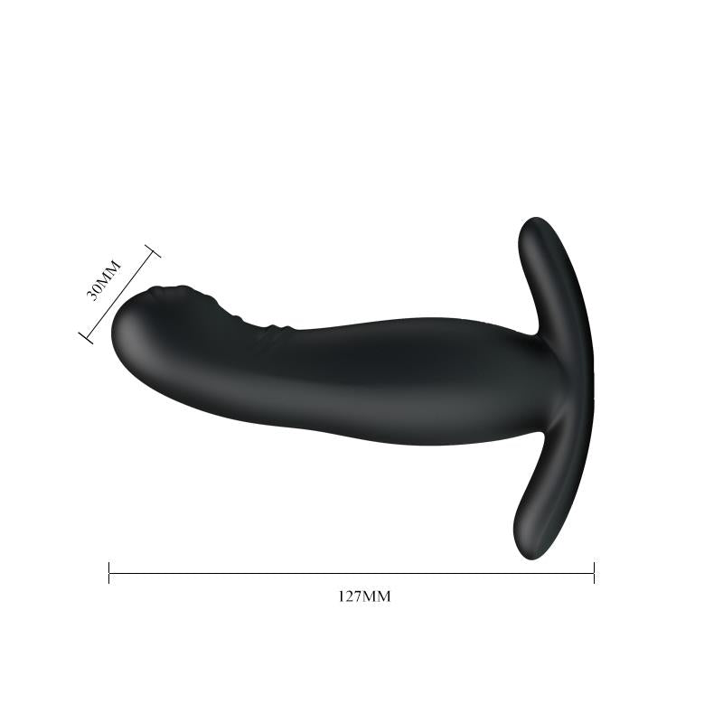 MR PLAY - PROSTATE MASSAGER WITH TICLING BEADS AND VIBRATION