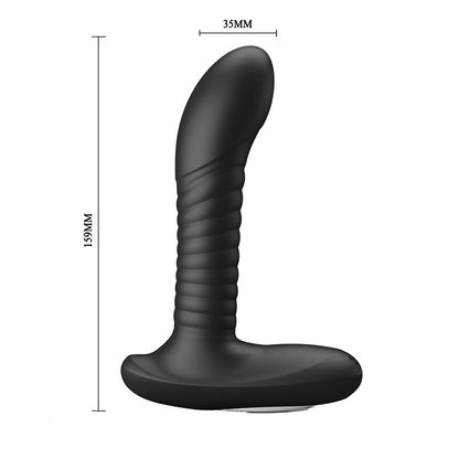 MR PLAY - PROSTATE MASSAGER WITH VIBRATION AND ROTATING BALLS