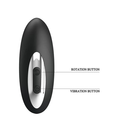 MR PLAY - PROSTATE MASSAGER WITH VIBRATION AND ROTATING BALLS