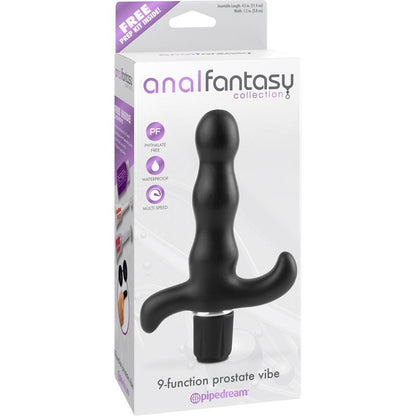ANAL FANTASY COLLECT. - PROSTATE MASSAGER WITH VIBRATION BLACK