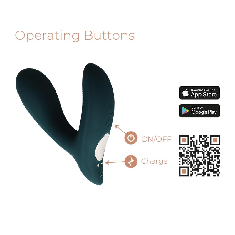 ADRIEN LASTIC - PROSTATE STIMULATOR PULSATION WITH APP