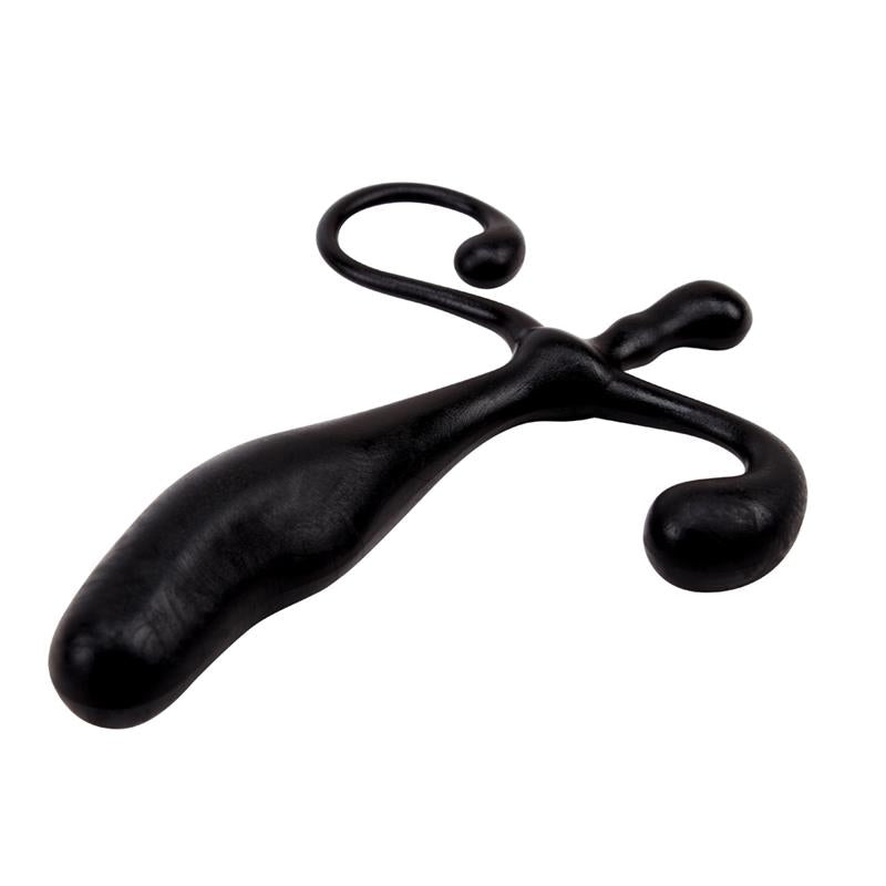 CHISA - PROSTATIC STIMULATOR 12.5 X 2.5 CM BLACK
