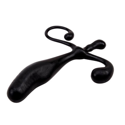 CHISA - PROSTATIC STIMULATOR 12.5 X 2.5 CM BLACK