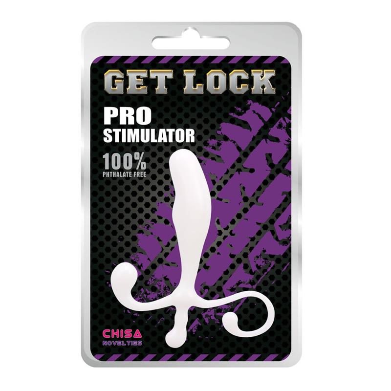 CHISA - PROSTATIC STIMULATOR 12.5 X 2.5 CM WHITE