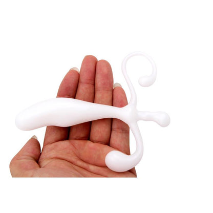 CHISA - PROSTATIC STIMULATOR 12.5 X 2.5 CM WHITE