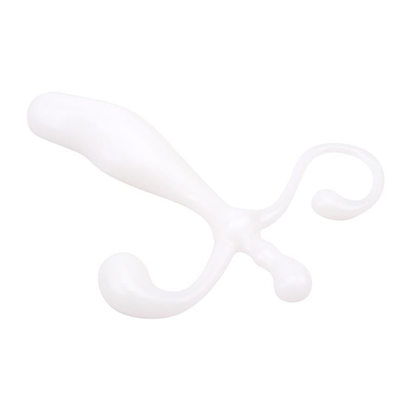 CHISA - PROSTATIC STIMULATOR 12.5 X 2.5 CM WHITE