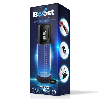 BOOST PUMPS - PSX10 AUTOMATIC PENIS PUMP CRYSTAL