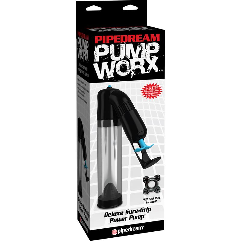 PUMPWORX - PUMP WORX DELUXE SURE-GRIP PUMP BLACK