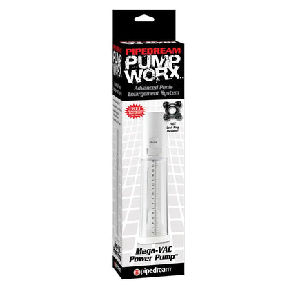 PUMPWORX - PUMP WORX MEGA-VAC POWER PUMP WHITE
