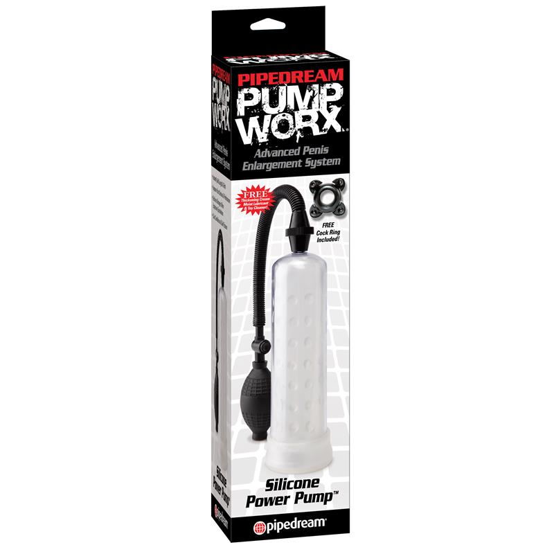 PUMPWORX - PUMP WORX SILICONE POWER PUMP CLEAR