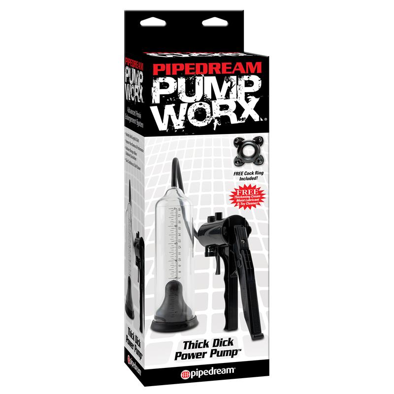 PUMPWORX - PUMP WORX THICK DICK POWER PUMP BLACK