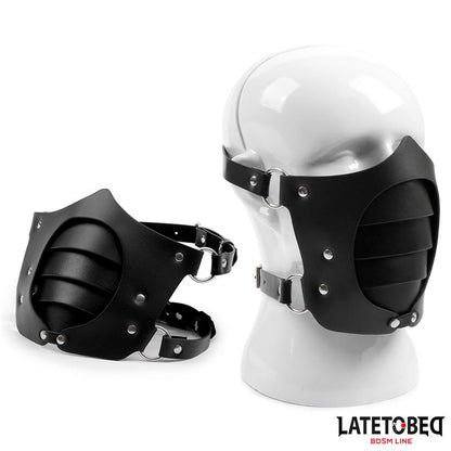 LATETOBED BDSM LINE - PUNK STYLE MASK ADJUSTABLE