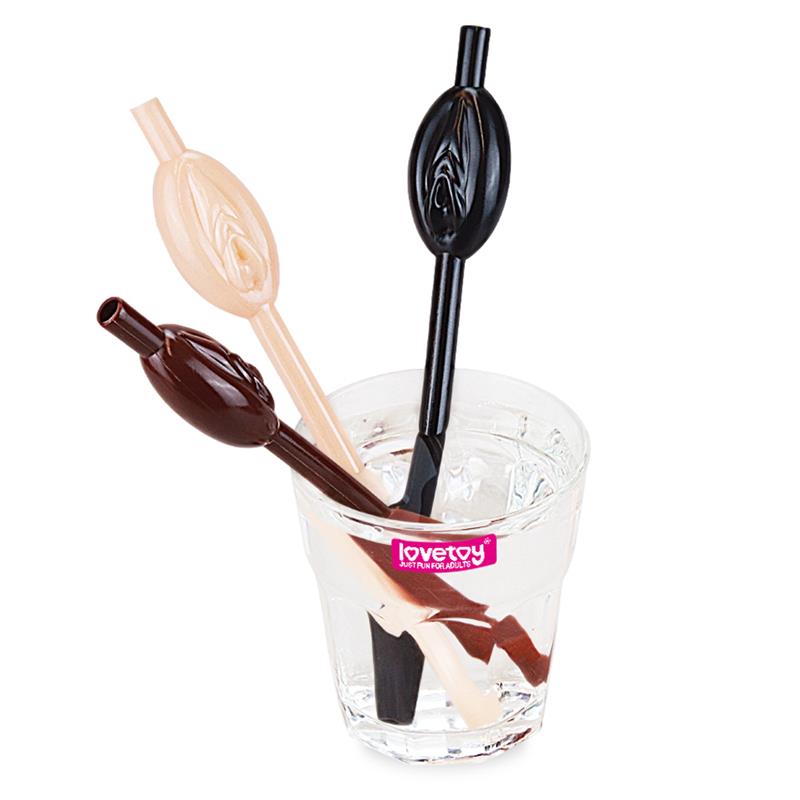 LOVETOY - PUSSY STRAWS PACK OF 9