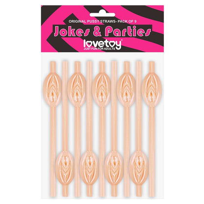 LOVETOY - PUSSY STRAWS PACK OF 9