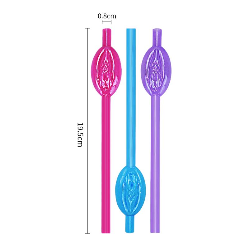 LOVETOY - PUSSY STRAWS PACK OF 9