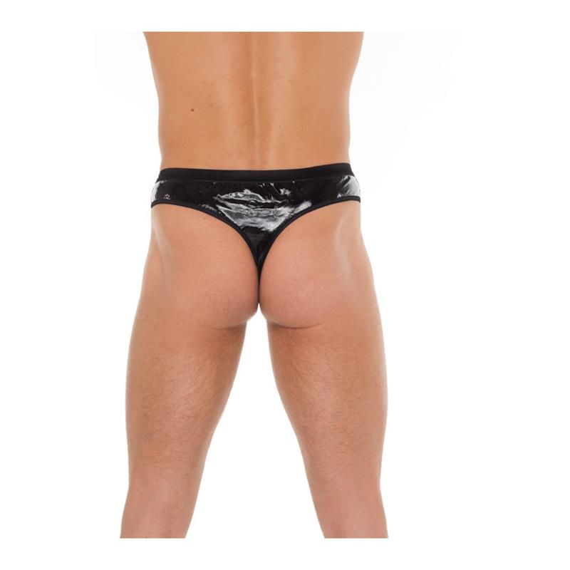 AMORABLE - PVC STRING BLACK ONE SIZE