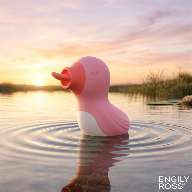 ENGILY ROSS - QUACKY MASSAGER WITH LICKING TONGUE