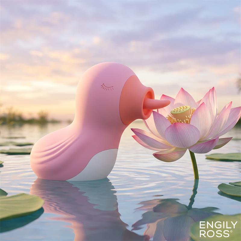 ENGILY ROSS - QUACKY MASSAGER WITH LICKING TONGUE