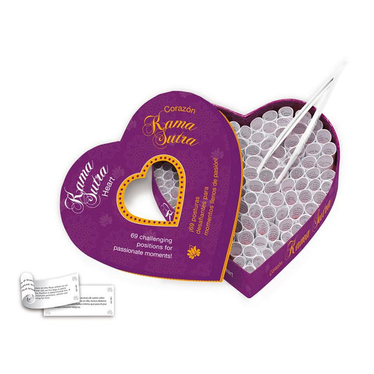 TEASE & PLEASE - QUESTION GAME KAMA SUTRA HEART (EN-ES)