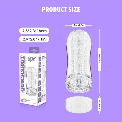 CHISA - QUICKSHOT PORTABLE CUP ENGORGED MASTURBATOR