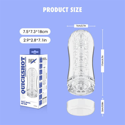 CHISA - QUICKSHOT PORTABLE CUP FLYKISS MASTURBATOR