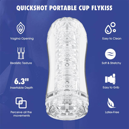 CHISA - QUICKSHOT PORTABLE CUP FLYKISS MASTURBATOR